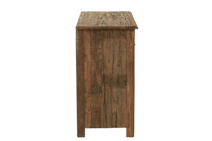 Vintage brown wooden cabinet