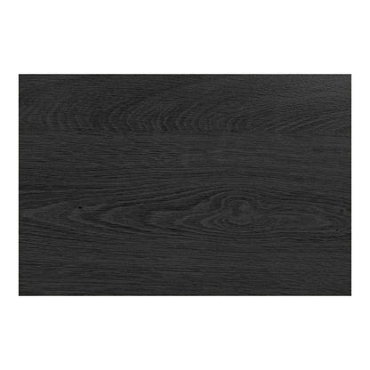 Nikko Sideboard - Sideboard, 2 Türen, schwarz 80x40x87 cm