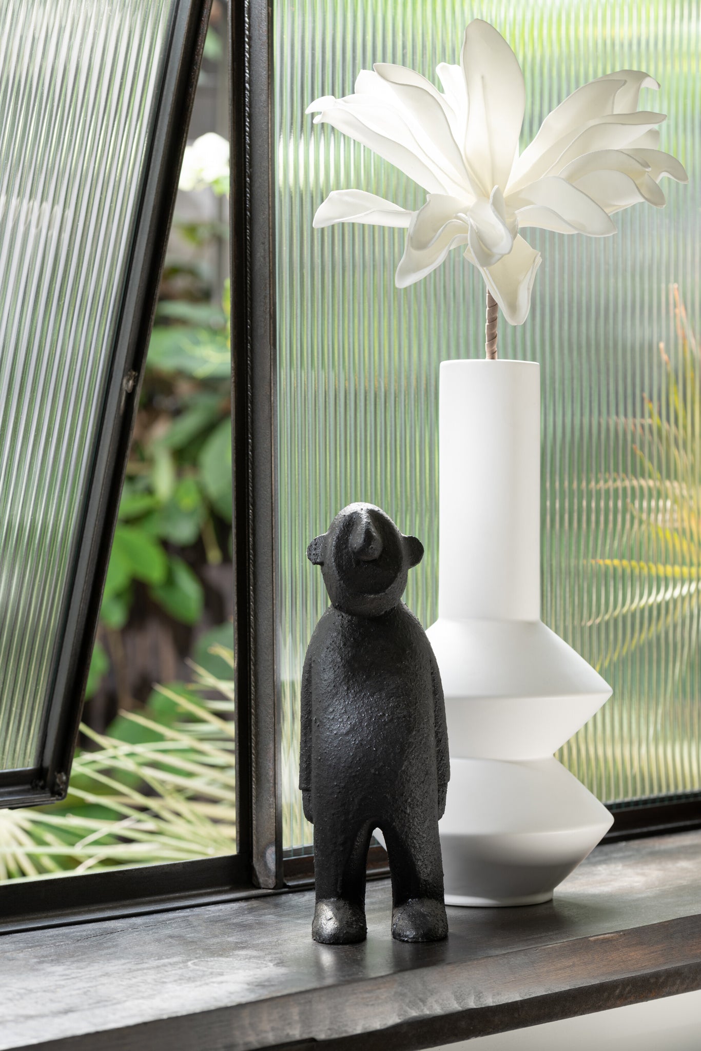 Statuette Ngurah Wood Black Small