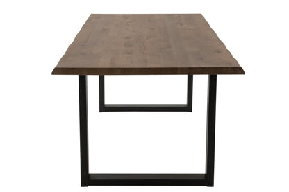 Tafelonderstel Rechthoekig – staal, zwart, 74x8x72 cm
