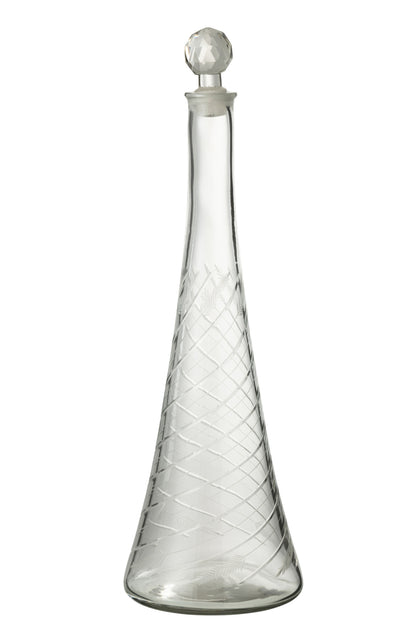 Carafe Stem Glass Transparent