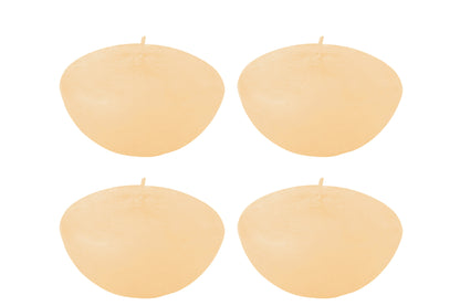 Box 4 Floating Candle Beige Large-8H