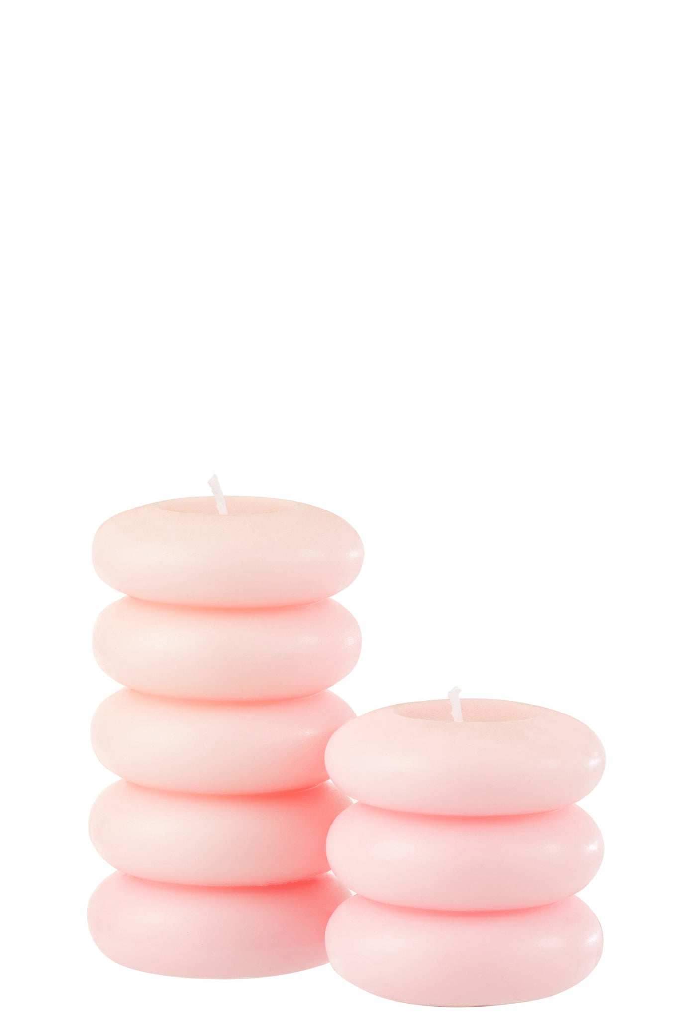 Candle Macaron Pink Large-10H