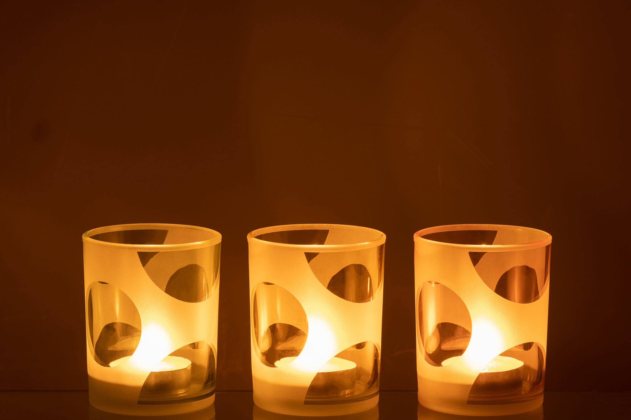 Hurricane Rounds Glass Mix Pastel Medium Assortment Of 3