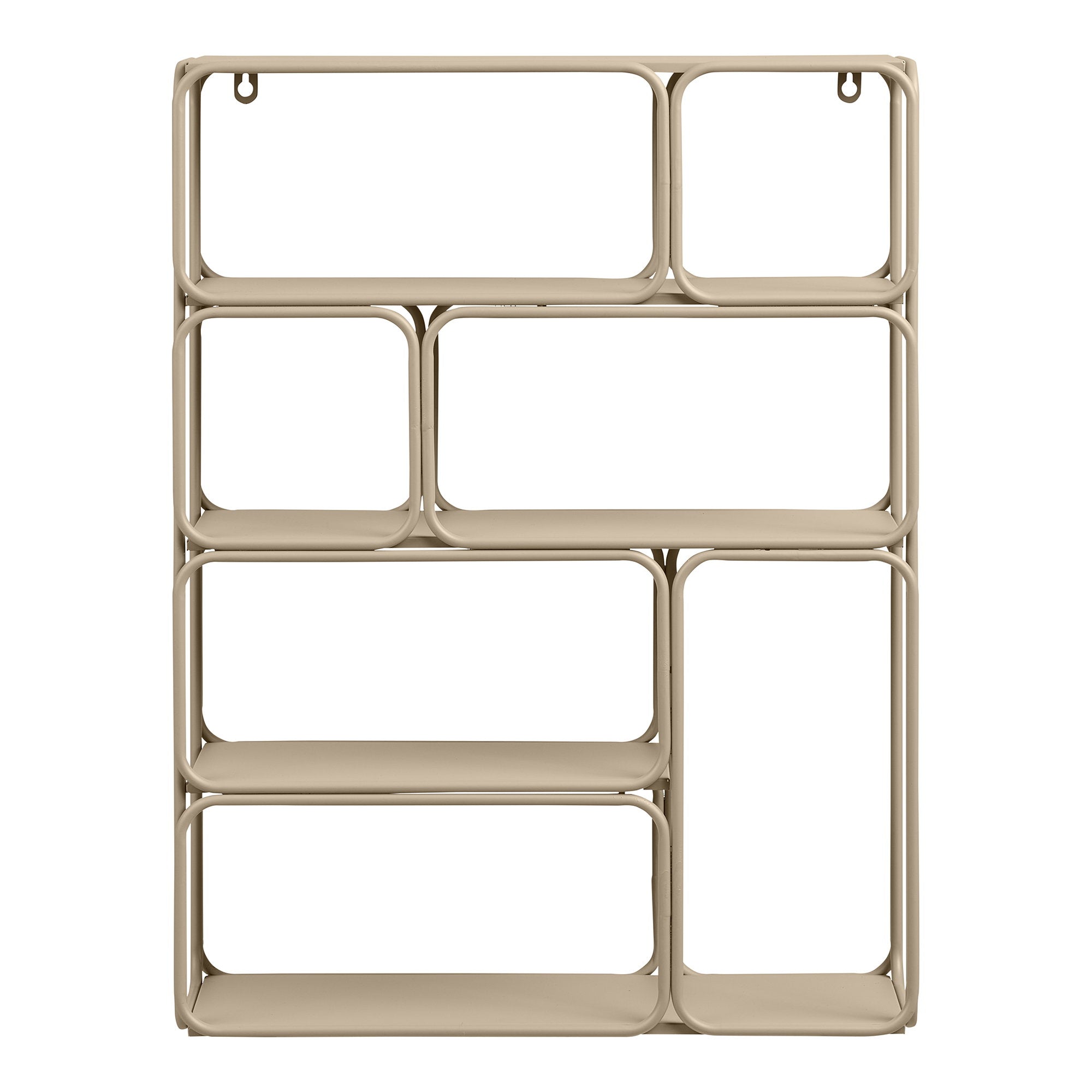 Lanciano wandplank van metaal in beige