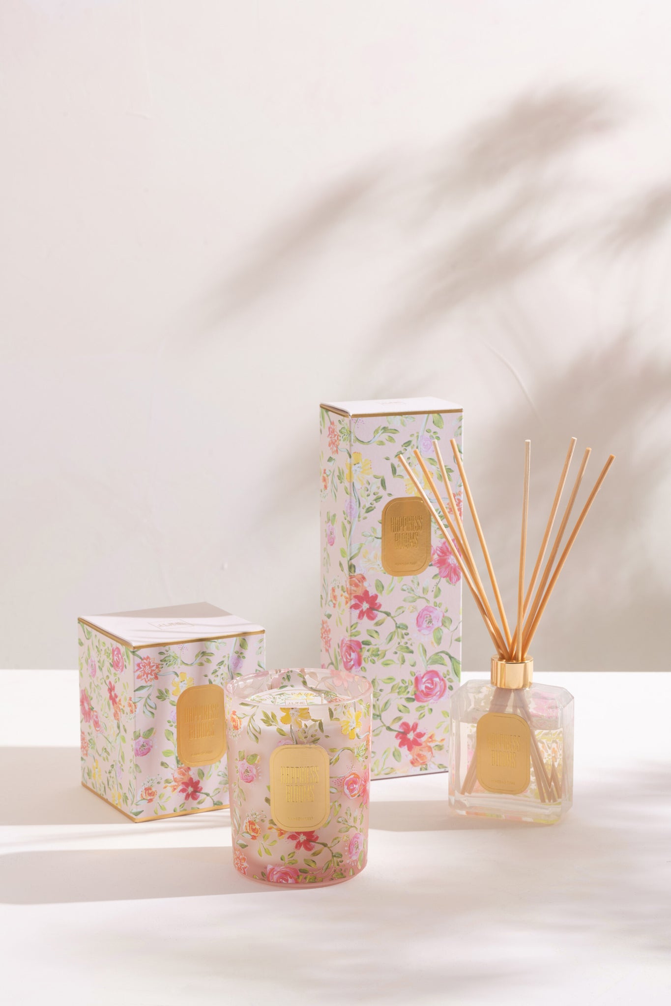 Scented Oil Happiness Blooms Rain Reef Pink