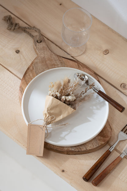 Bunch Dried Flowers In Paper Wrap Natural Assortment Of 2