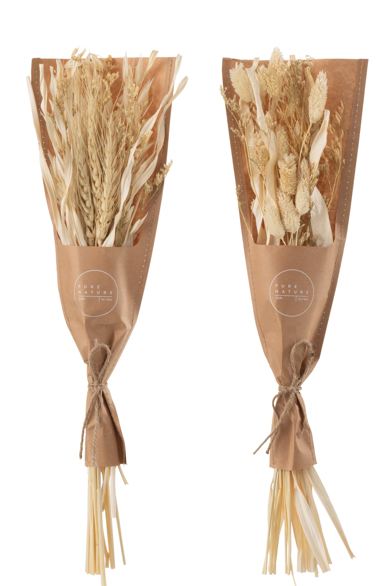 Bunch Dried Avana Grass Natural Assortment Of 2