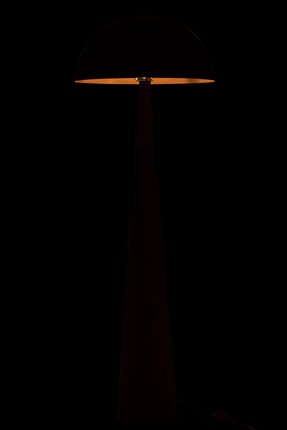Table Lamp Mushroom Metal Matt Black