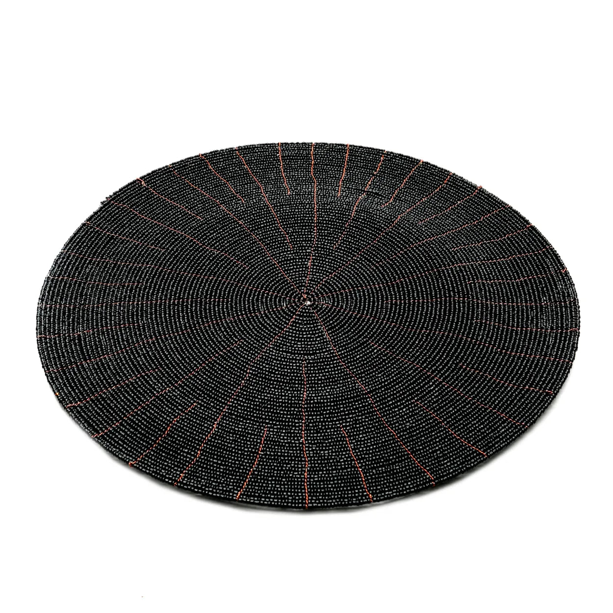 Das Perlen-Tischset - Schwarz_40