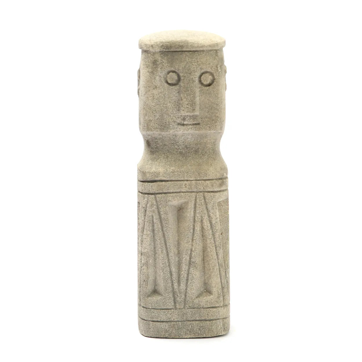 Die Sumba-Steinstatue Nr. 04