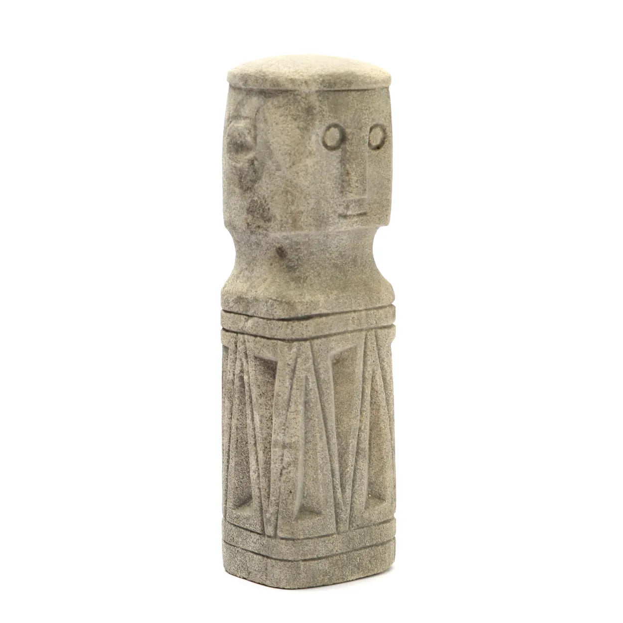 Die Sumba-Steinstatue Nr. 04
