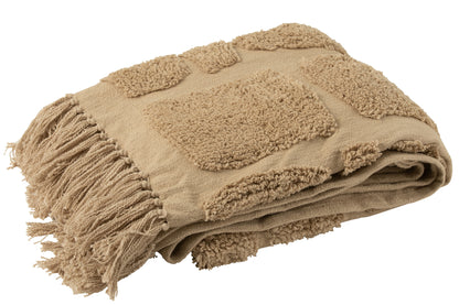 Plaid Sidney Poly Beige