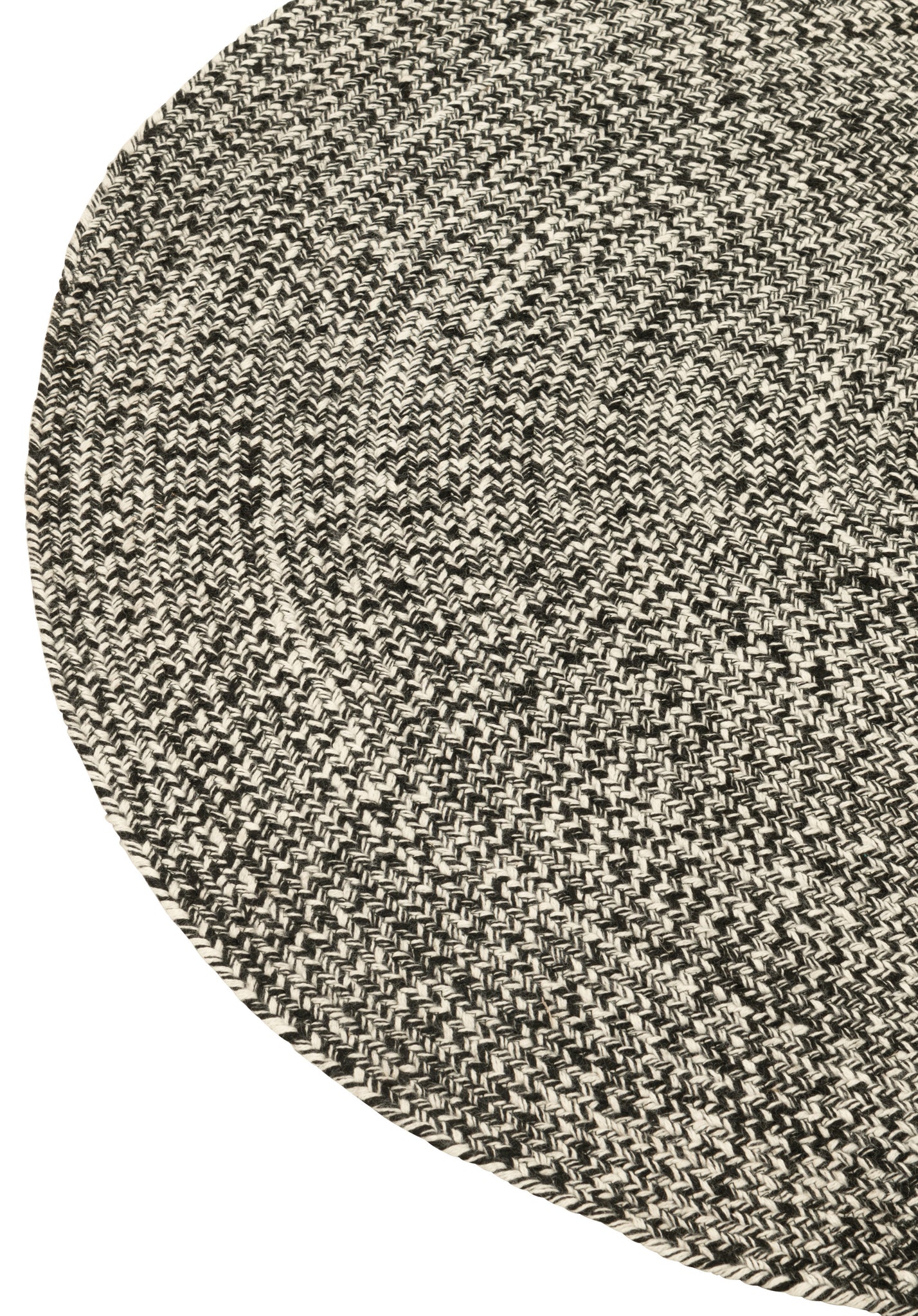 Carpet Miami Outdoor Poly Black/White Small