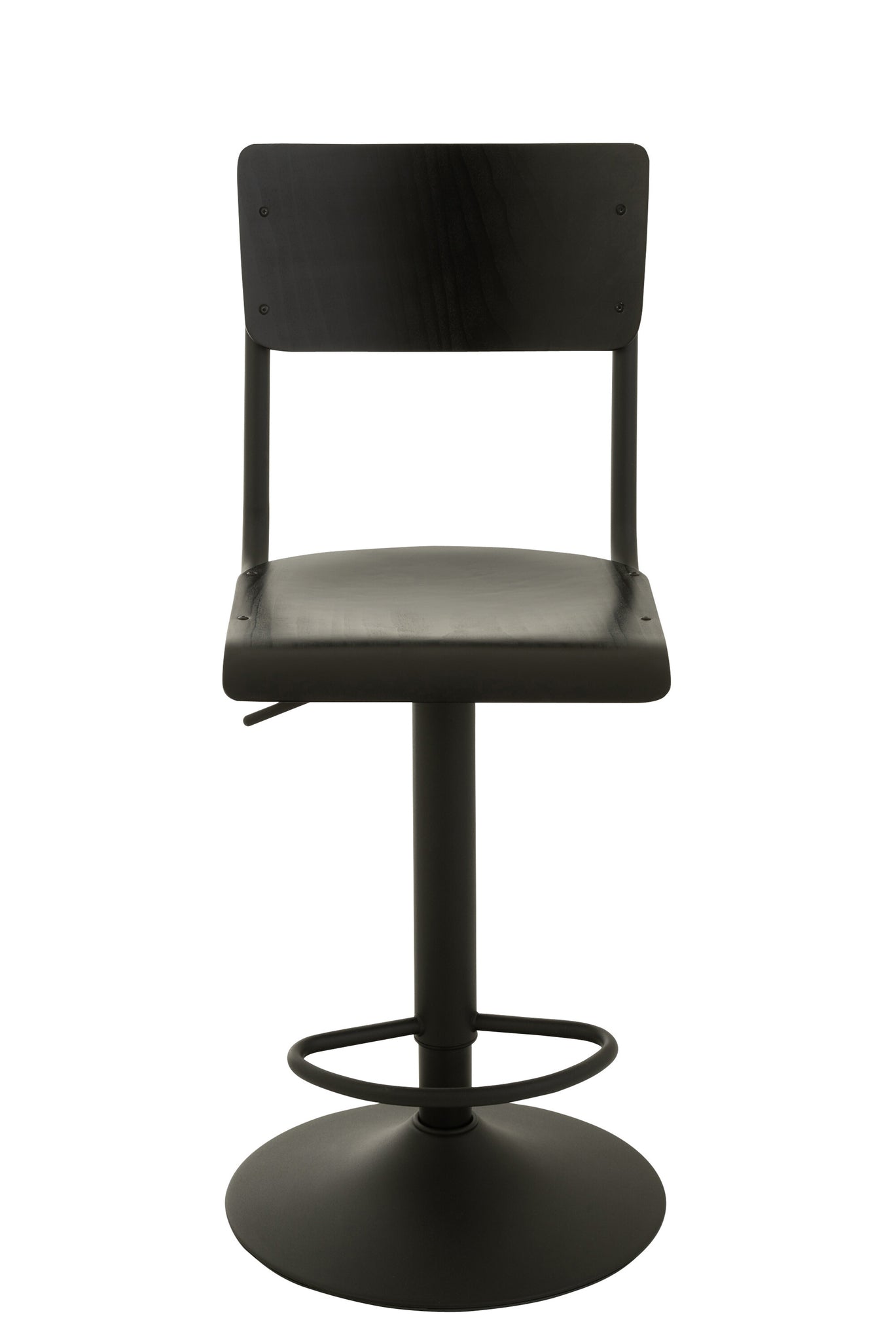 Barstool Wood/Metal Black