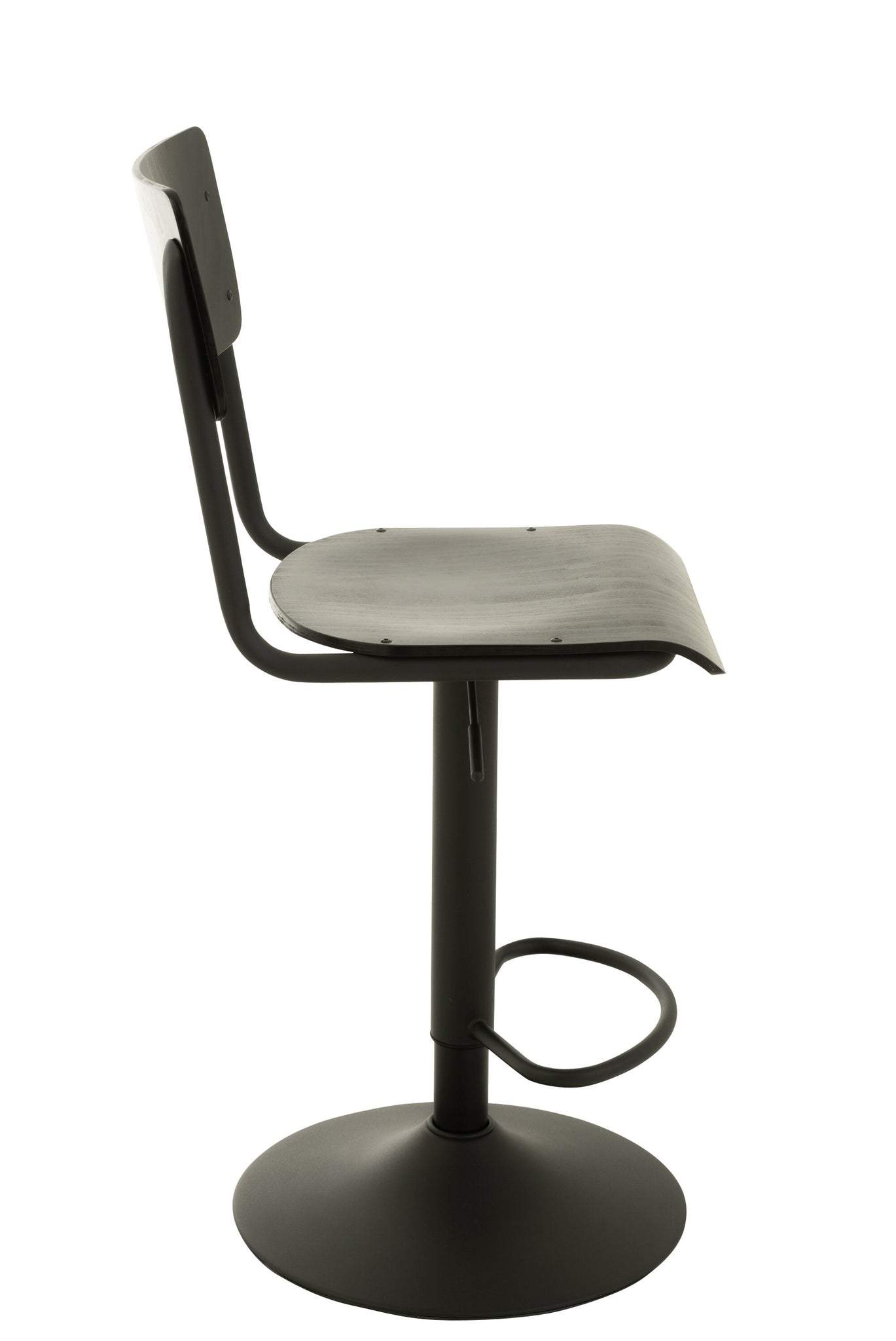 Barstool Wood/Metal Black