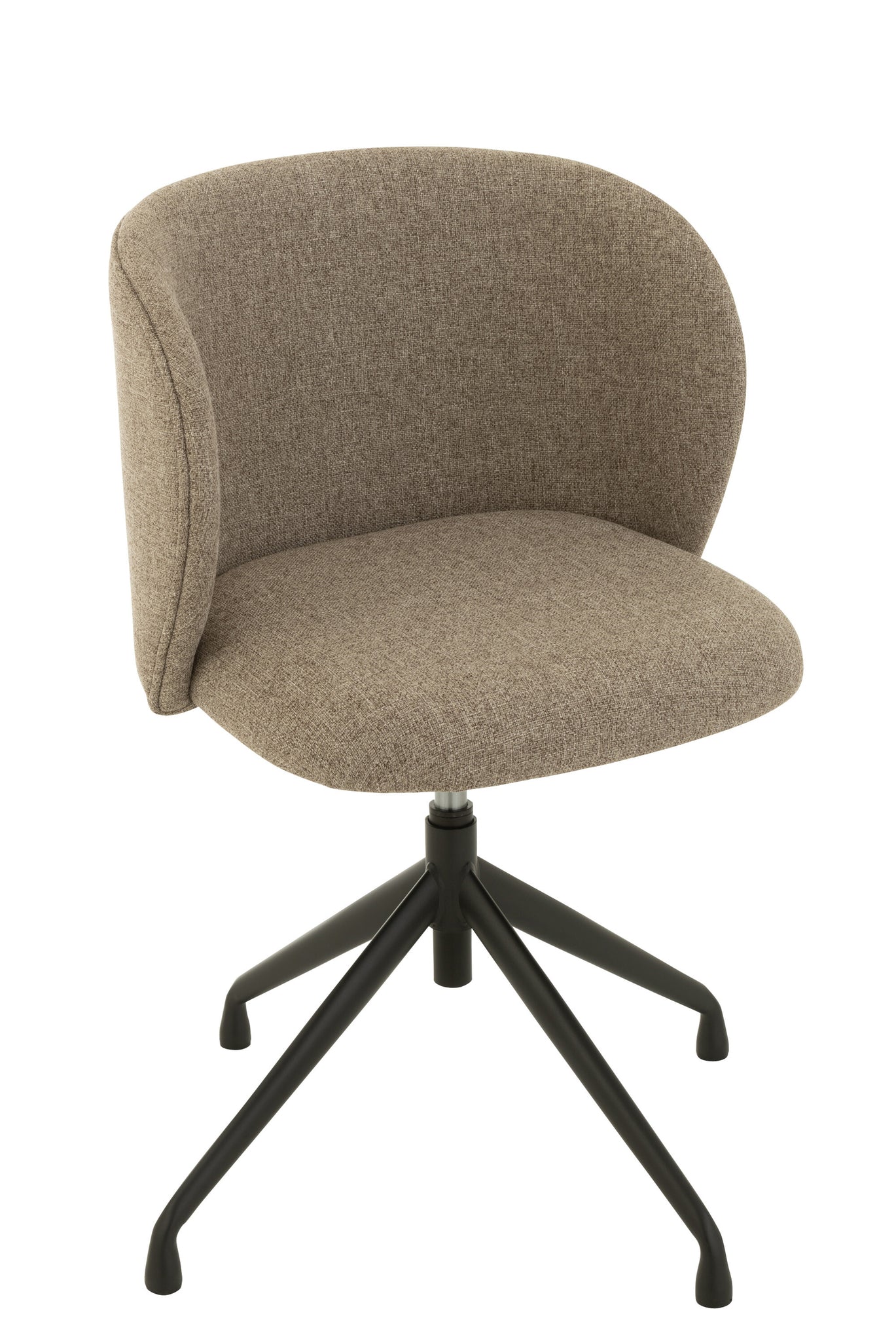 Chair Turn/Up/Down Linen Dark Brown/Beige