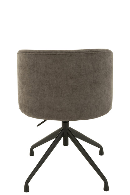 Chair Turn/Up/Down Textile Dark Grey