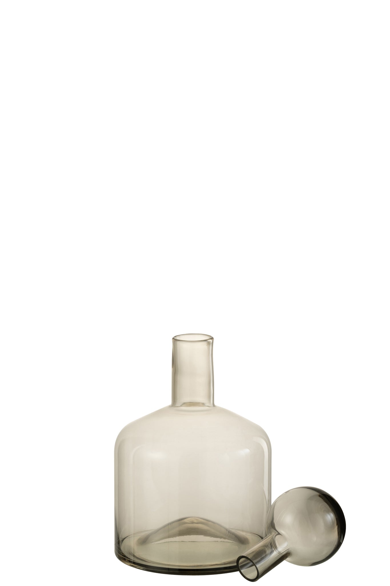 Bottle Deco Norma Glass Grey Small