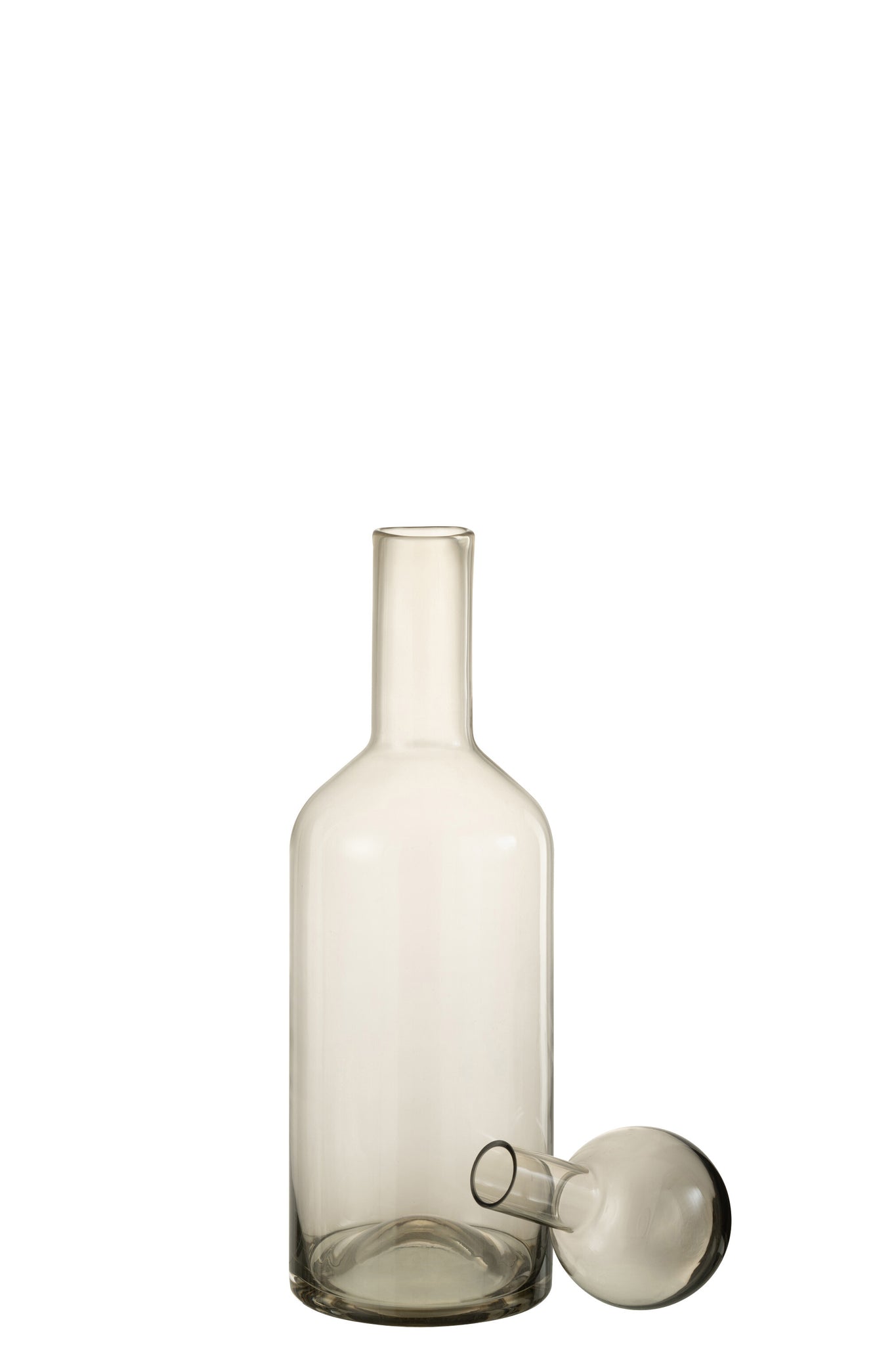 Bottle Deco Norma Glass Grey Medium