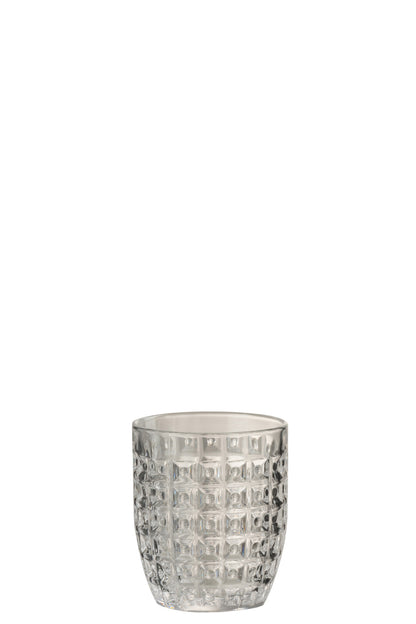 Glass Embossed Design Glass Transparent