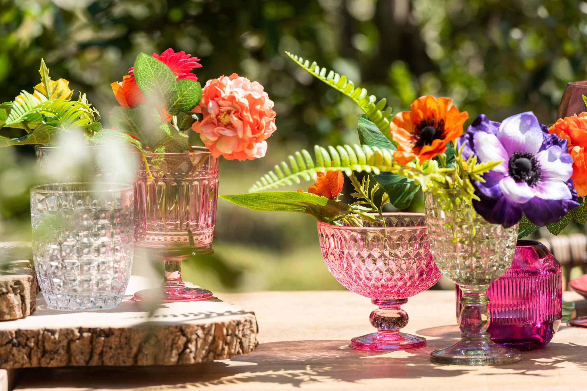 Glass Embossed Design Glass Transparent