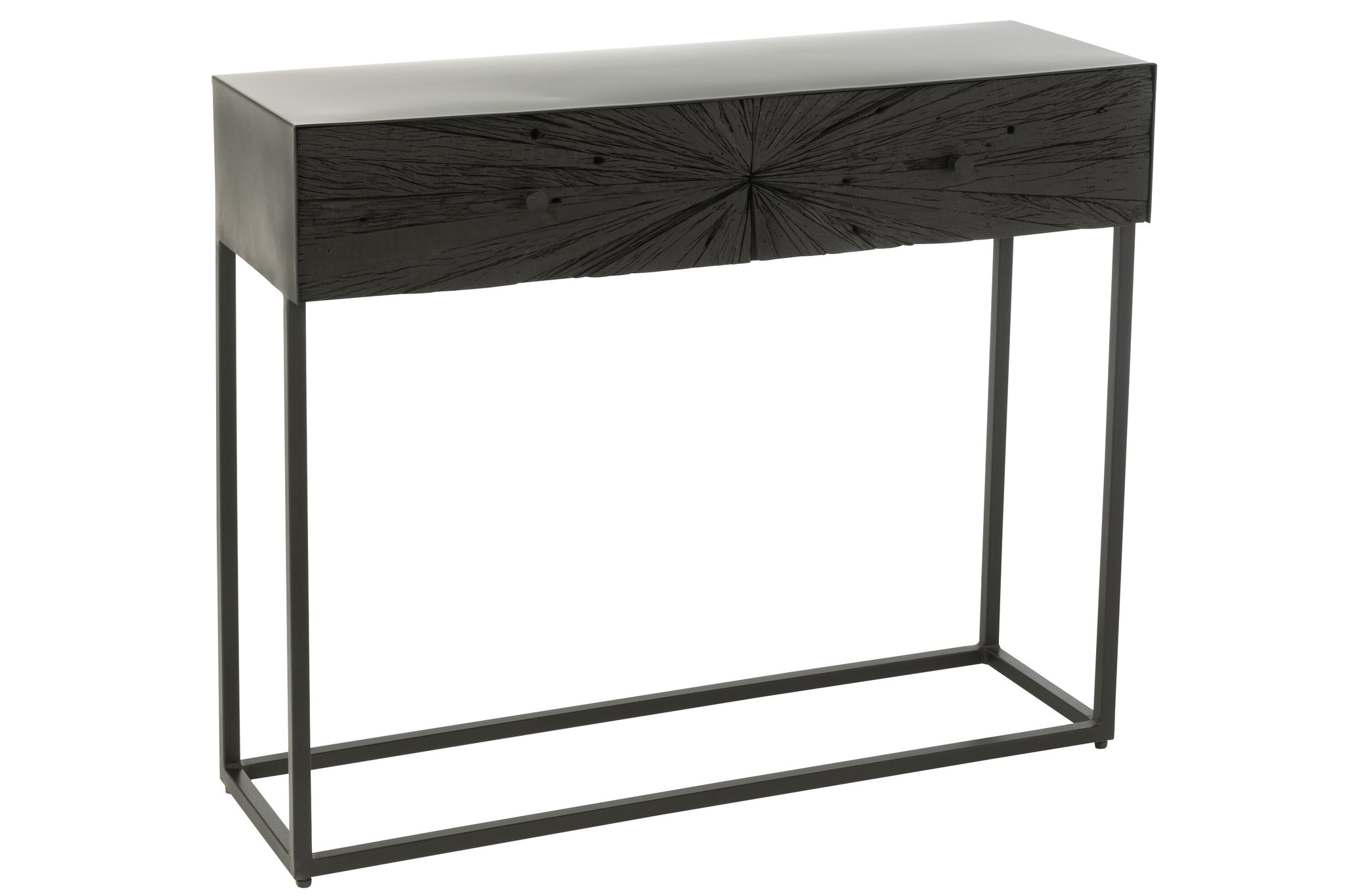 Console Shanil Wood/Iron Black
