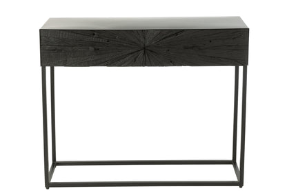 Console Shanil Wood/Iron Black
