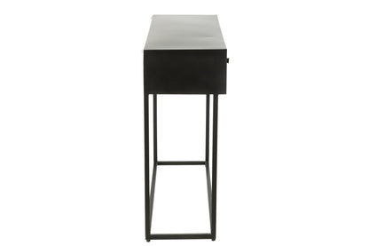 Console Shanil Wood/Iron Black