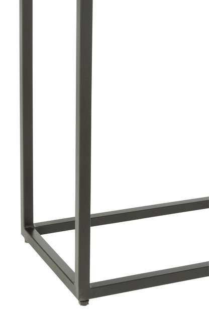 Console Shanil Wood/Iron Black