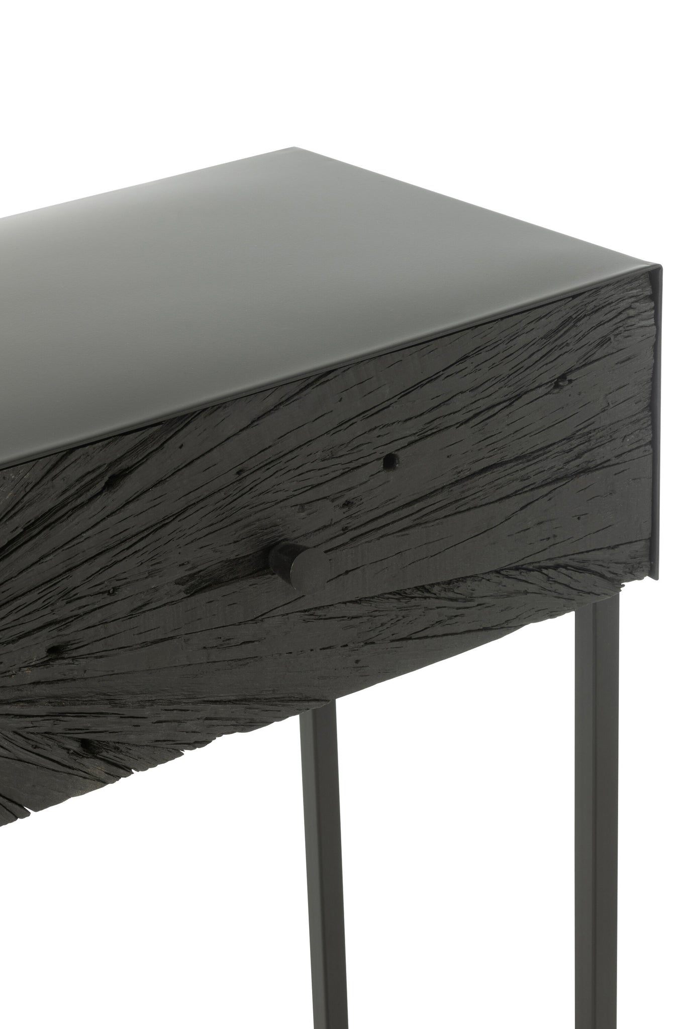 Console Shanil Wood/Iron Black