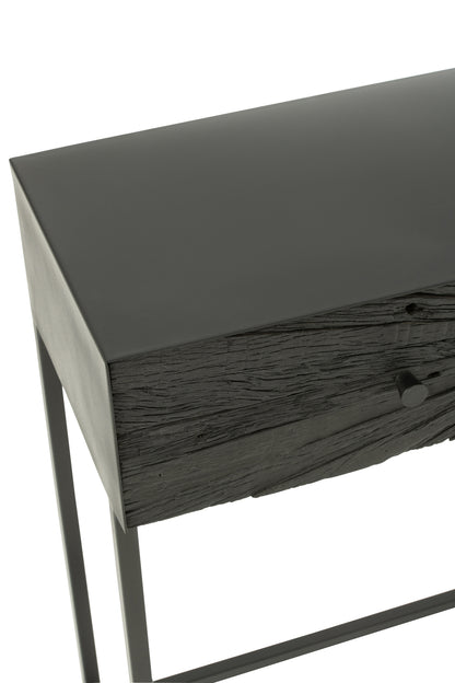 Console Shanil Wood/Iron Black