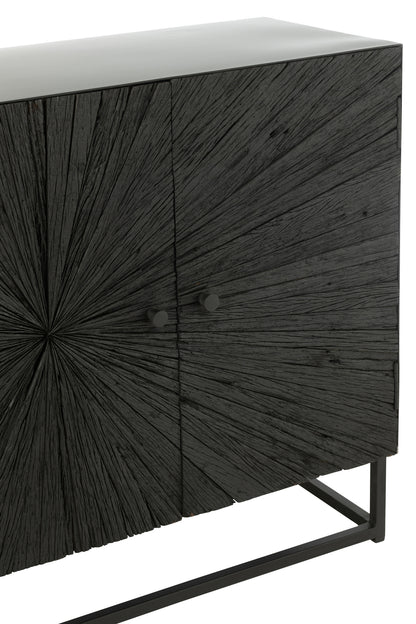 Buffet Shanil Wood/Iron Black