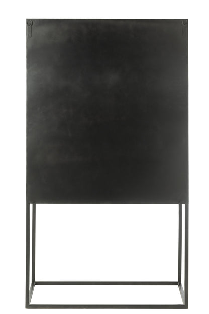 Cupboard Shanil Wood/Iron Black
