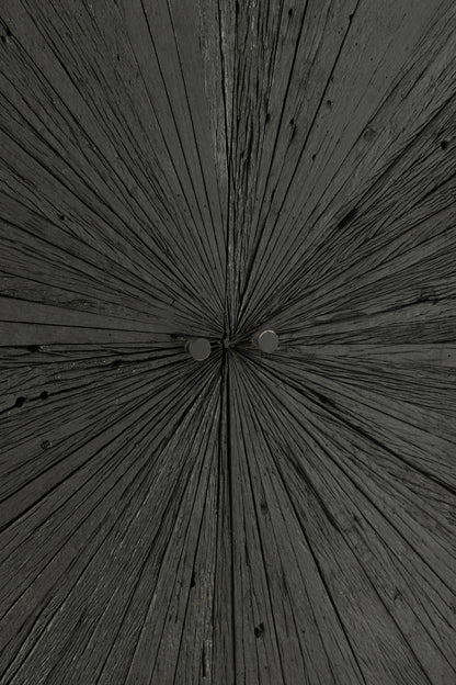 Cupboard Shanil Wood/Iron Black