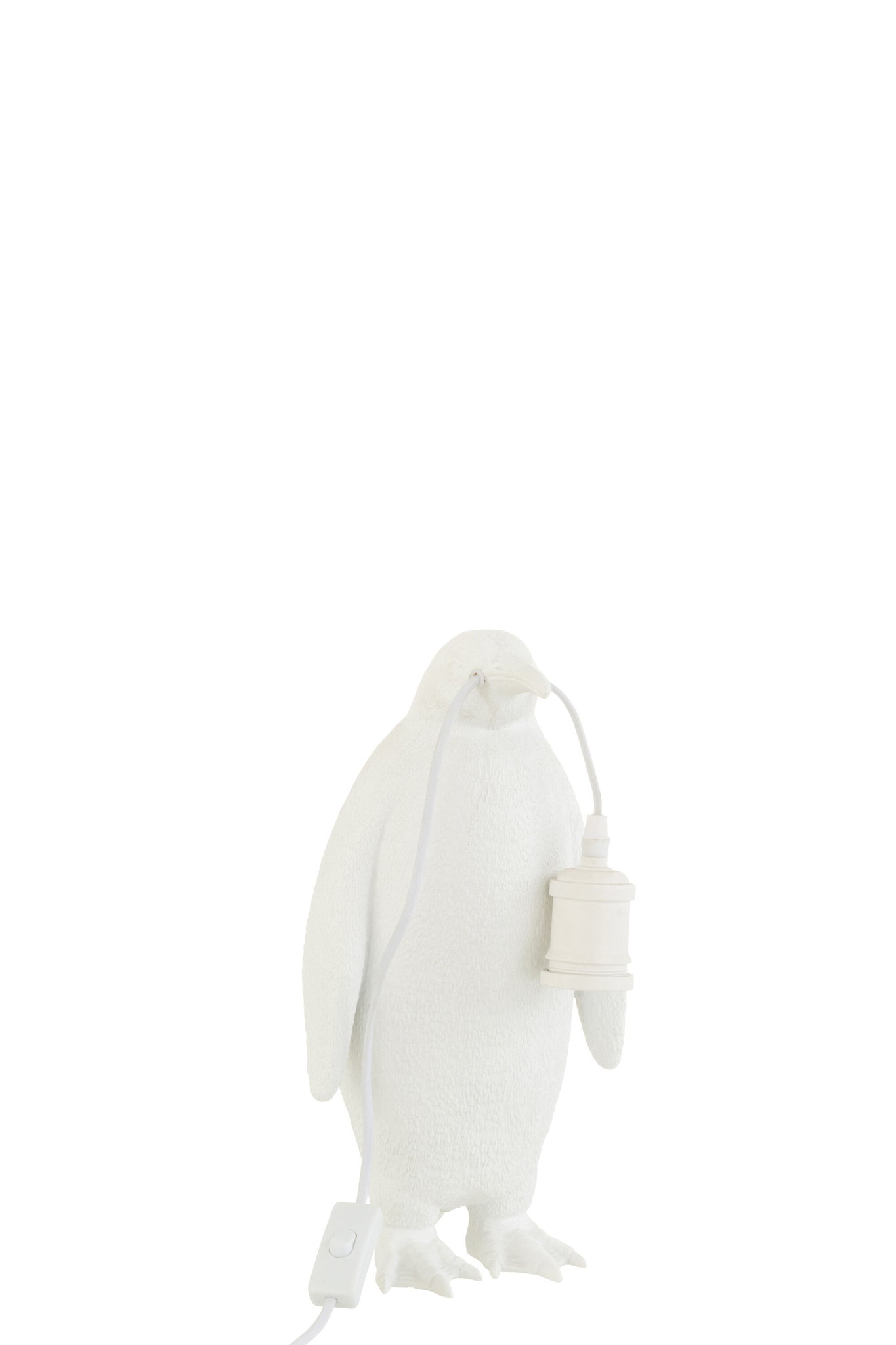 Table Lamp Penguin Resin White Small