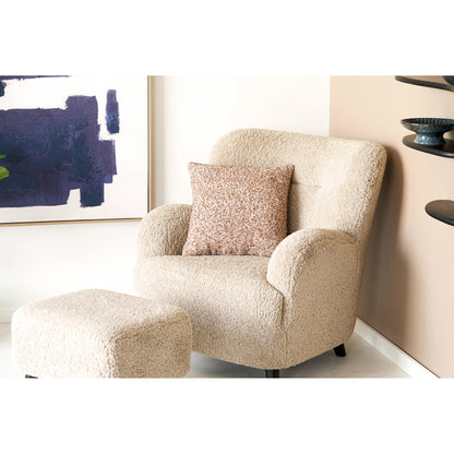 Lamu Kissen - Kissen, braun/beige Mix 45x45cm
