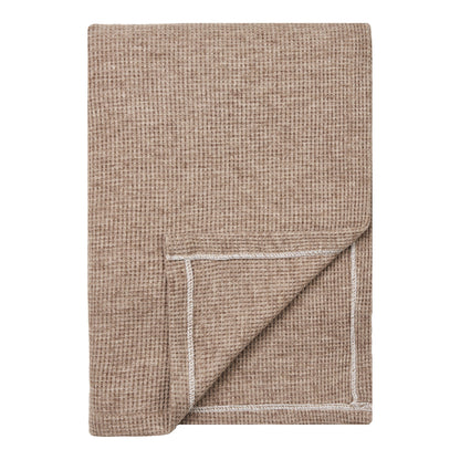 Puno Plaid in Taupe 130 x 156 cm