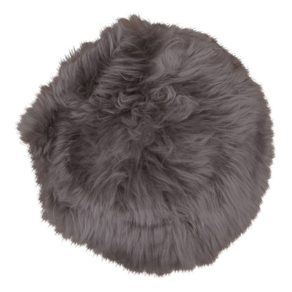 Lammfell-Sitzauflage - Lammfell-Sitzauflage, Pilz ø35 cm