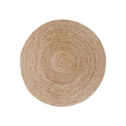 Bombay Rug - Rug, braided jute, natural ø90 cm