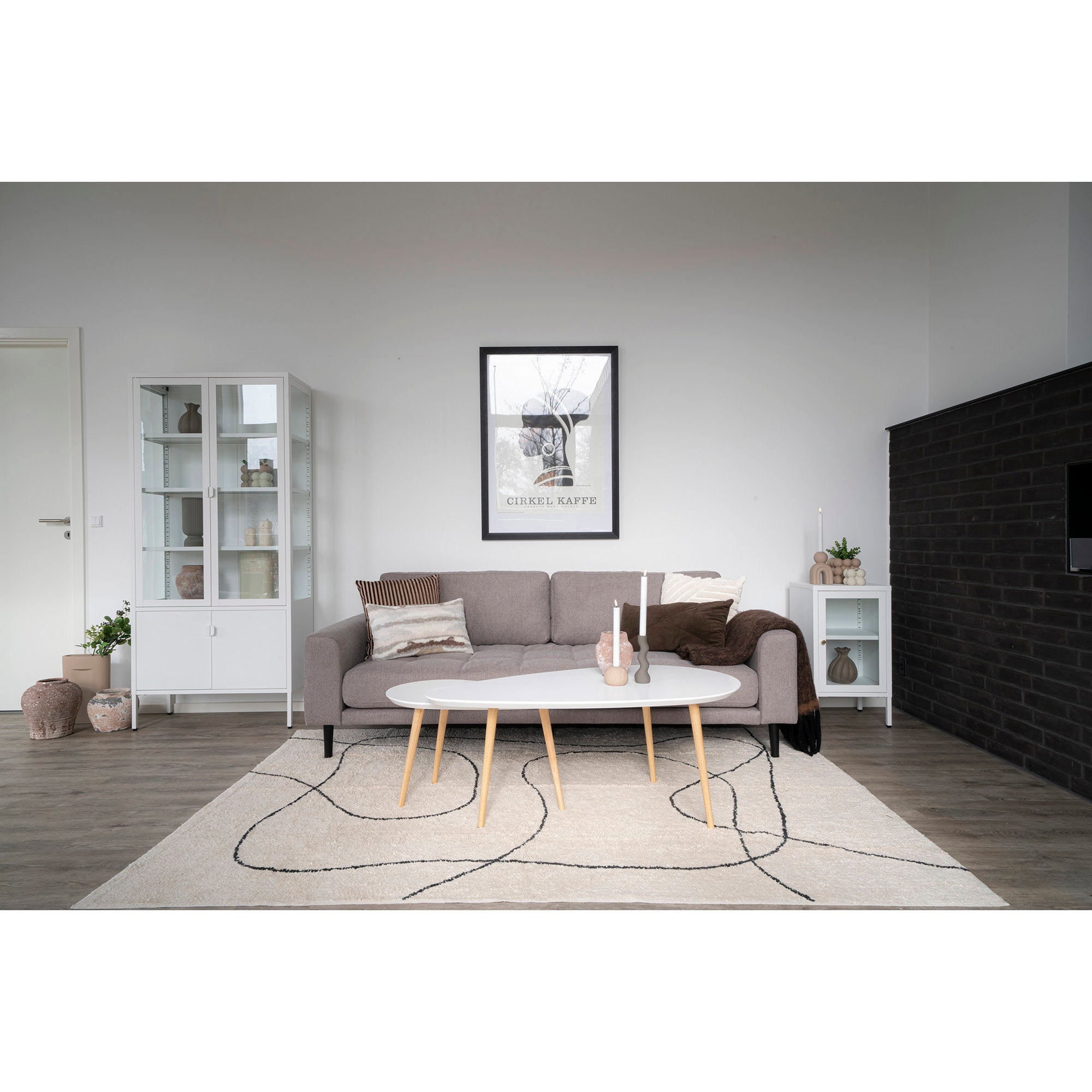 Tampa Rug - Rug, cotton, natural, 160x230 cm