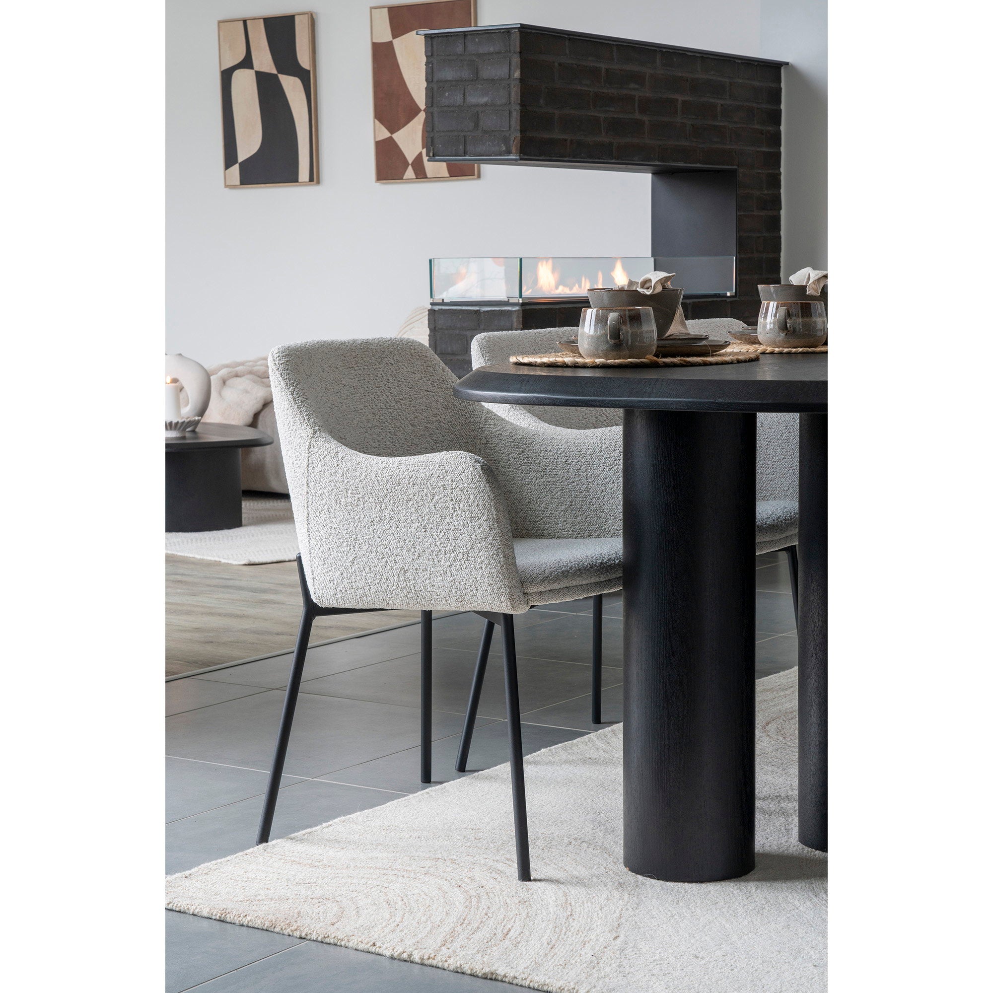 Surat Rug - Rug, hand tufted, light brown/ivory 160x230 cm