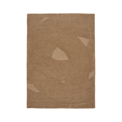 Pune Rug - Rug, hand tufted, brown 160x230 cm