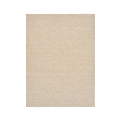 Vloerkleed Bela – handgeweven wol, beige, 160x230 cm