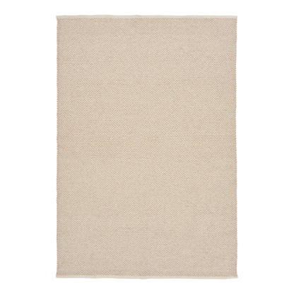 Vloerkleed Gaya – handgeweven wol, beige, 200x300 cm