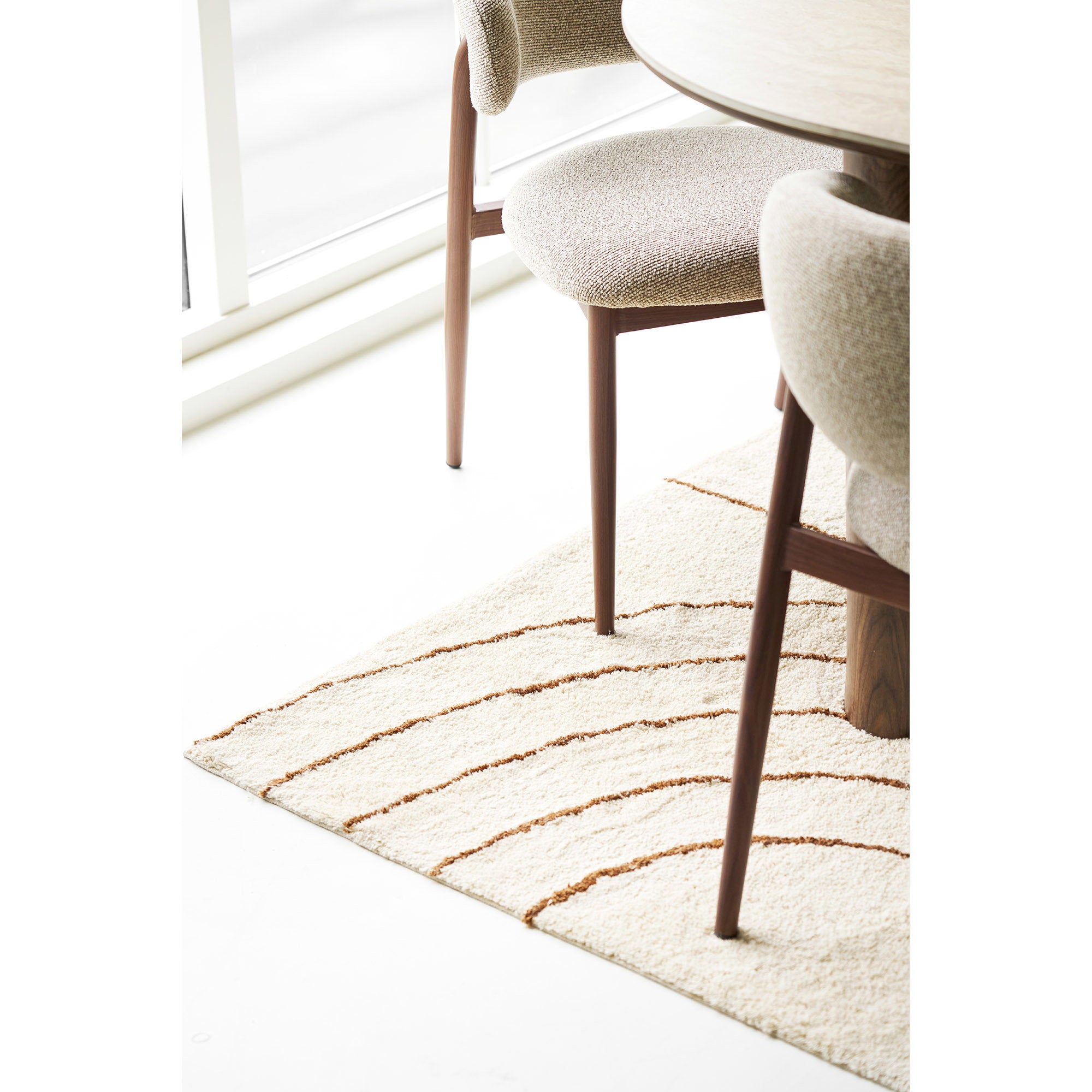 Tampa Rug - Teppich, Baumwolle mit Print, beige 160x230 cm