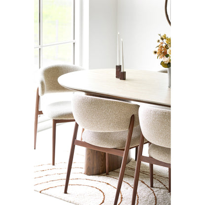 Tampa Rug - Teppich, Baumwolle mit Print, beige 160x230 cm