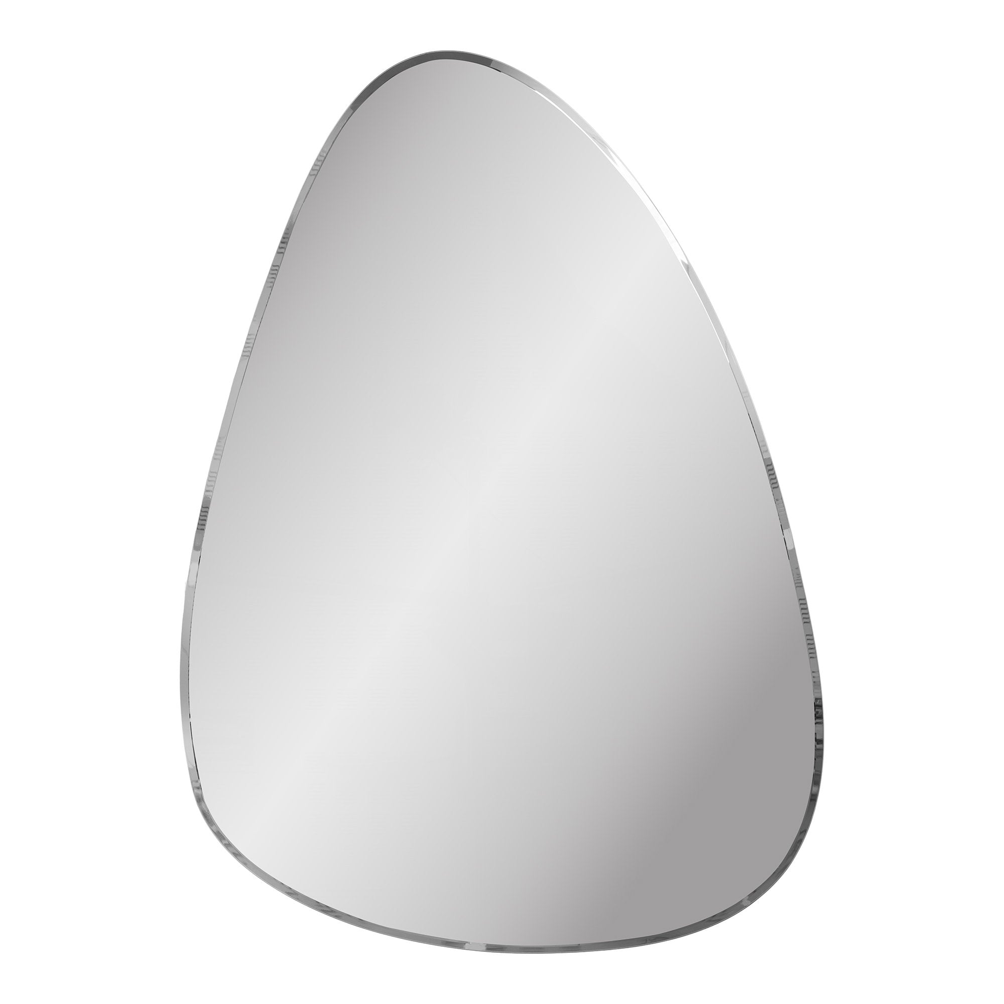 Devonport Wall mirror - Wall mirror, organic shape, facet 70x100 cm