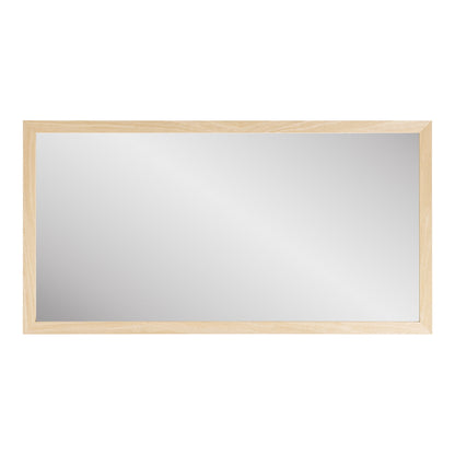 Scottsdale Wandspiegel – Wandspiegel, Holzrahmen, Natur 45x75 cm