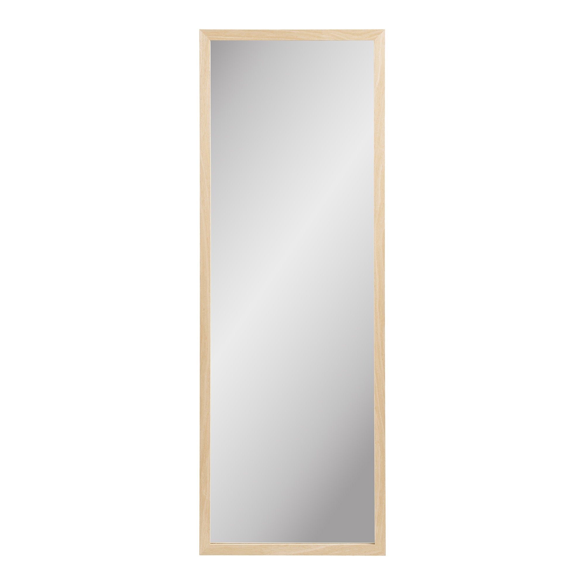 Scottsdale Wall Mirror - Wall mirror, wooden frame, natural 45x110 cm